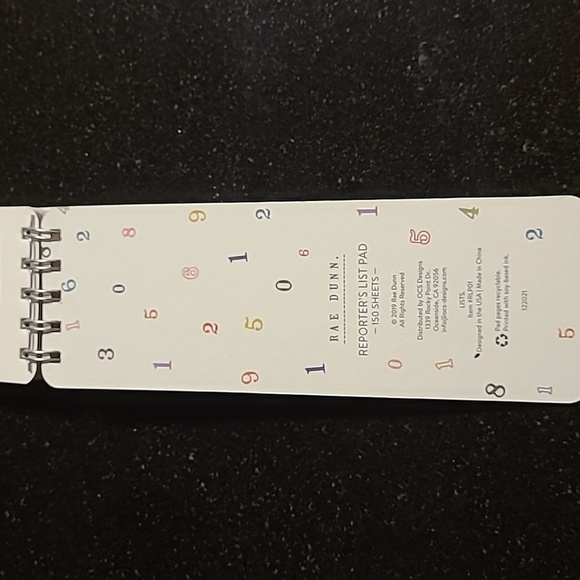 📝Rae Dunn Reporter's List Pad - Picture 5 of 6